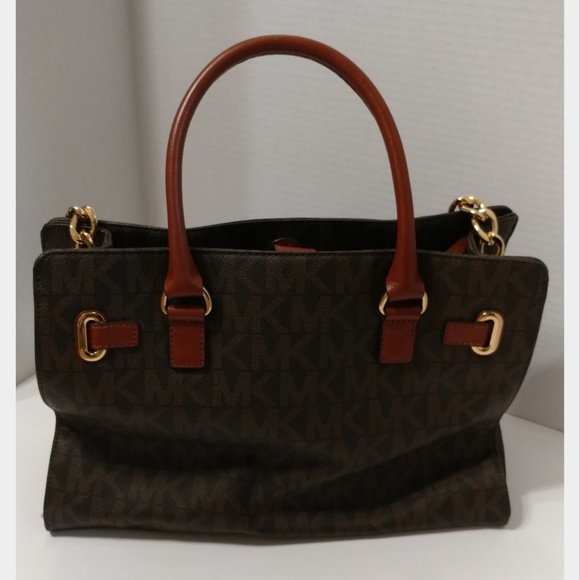 Michael Kors Brown Hamilton EW Tote - Picture 2 of 8